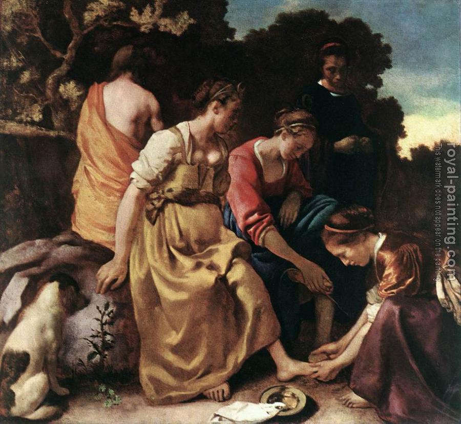 Jan Vermeer : Diana and her Companions Jan Vermeer : Diana and her Companions